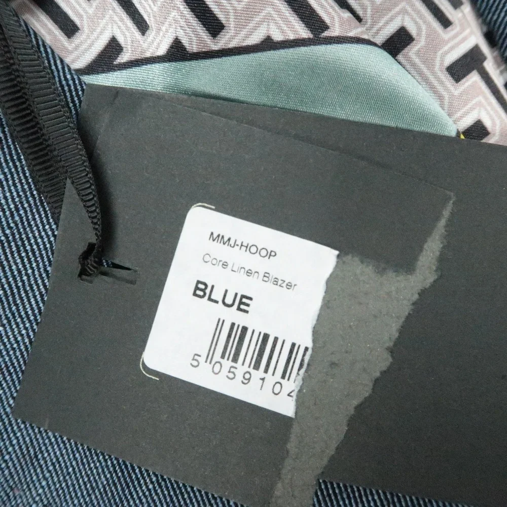 Ted Baker Blazer Mens Medium Blue Core Linen Blend Sport Coat